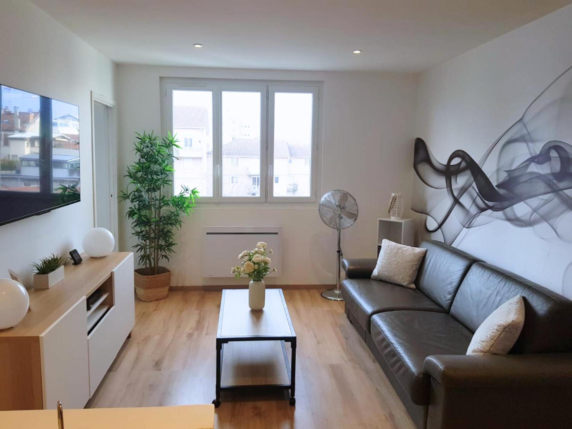 Vue Montagne - Appt Cosy Et Calme - Netflix - Fibre Grenoble